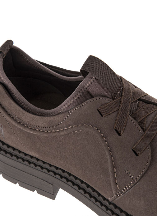 Hush Puppies Taupe Erkek Nubuk Günlük Ayakkabı Kabo - Görsel 5