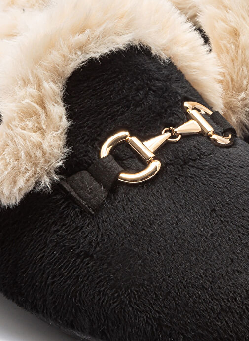 Twigy Siyah Kadın Ev Terliği EE0030 - Görsel 4