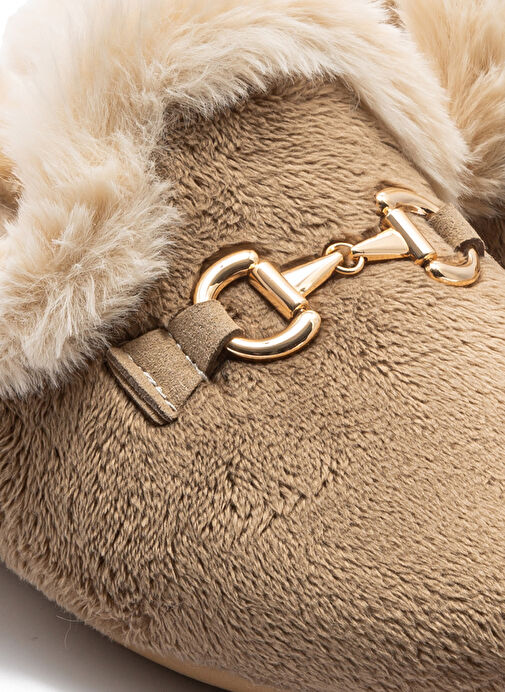 Twigy Kahverengi Kadın Ev Terliği EE0032 - Görsel 4