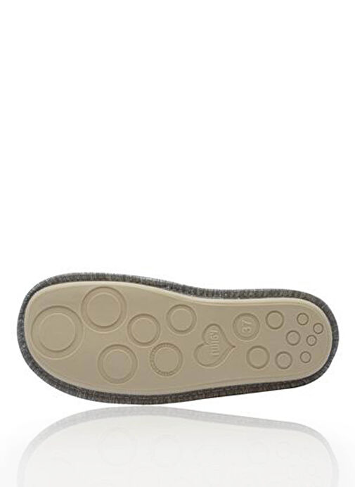 Twigy Gri Kadın Ev Terliği CC0020 - Görsel 6