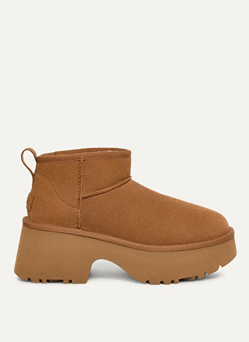 Ugg Taba Kadın Süet Bot W CLASSIC ULTRA MINI NEW HEIGHTS 1158311 - Görsel 2
