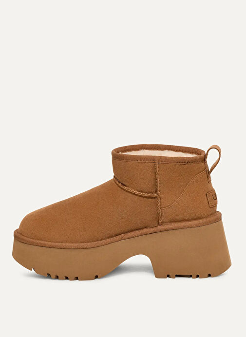 Ugg Taba Kadın Süet Bot W CLASSIC ULTRA MINI NEW HEIGHTS 1158311 - Görsel 3
