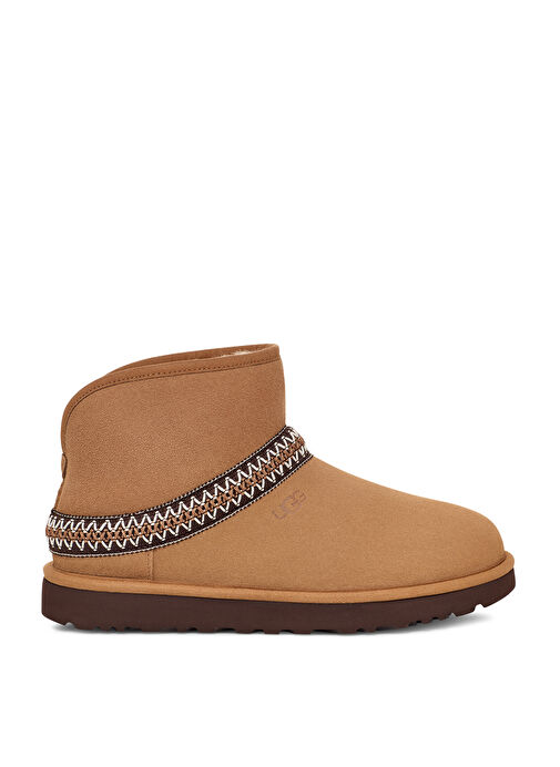 Ugg Taba Kadın Süet Bot W CLASSIC MINI CRESCENT 1158262 - Görsel 2