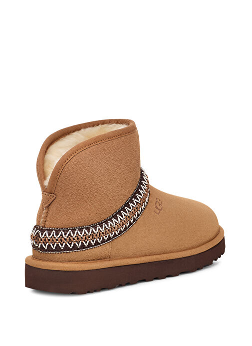 Ugg Taba Kadın Süet Bot W CLASSIC MINI CRESCENT 1158262 - Görsel 6