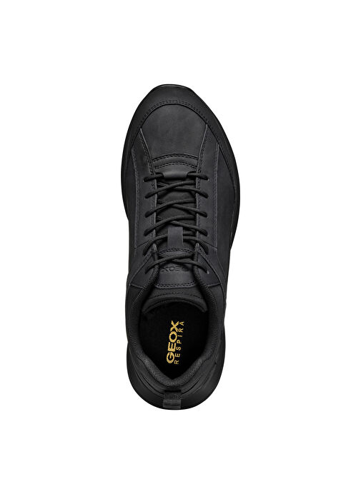 Geox Siyah Erkek Sneaker U SANZIO C - NBK SYNT.LEA - Görsel 8