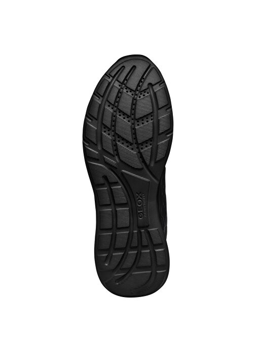 Geox Siyah Erkek Sneaker U SANZIO C - NBK SYNT.LEA - Görsel 9