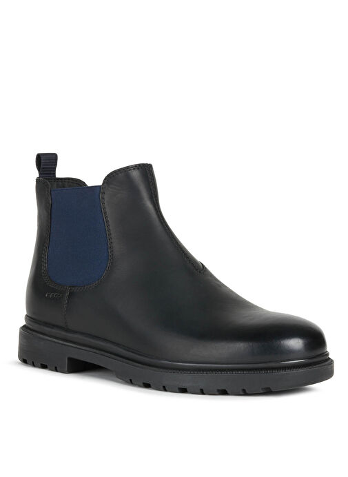 Geox Siyah-Lacivert Erkek Deri Bot U ANDALO A - OIL.LEA - Görsel 3