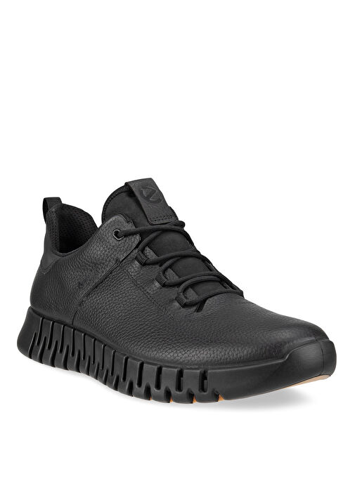 Ecco Siyah Erkek Deri Sneaker Gruuv - Görsel 4