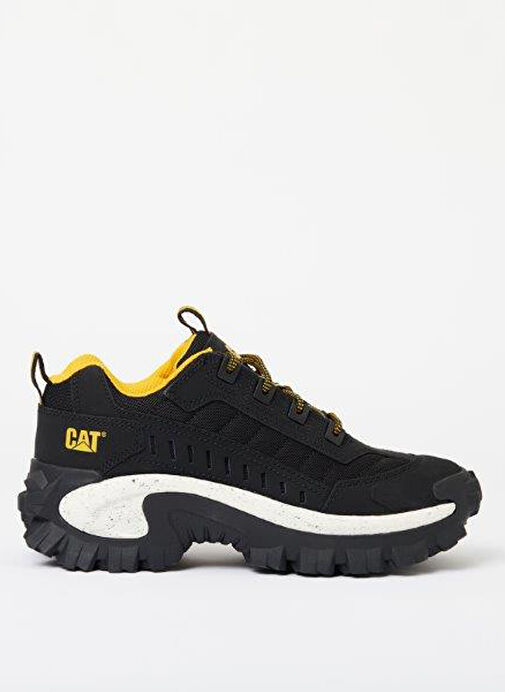 Caterpillar Siyah-Sarı Kadın Deri Sneaker 013G100955 - Görsel 2