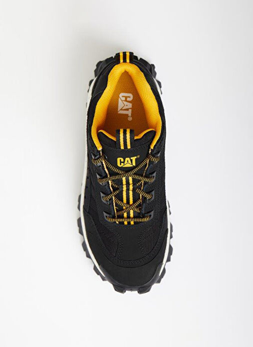 Caterpillar Siyah-Sarı Kadın Deri Sneaker 013G100955 - Görsel 6