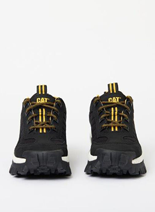 Caterpillar Siyah-Sarı Kadın Deri Sneaker 013G100955 - Görsel 7