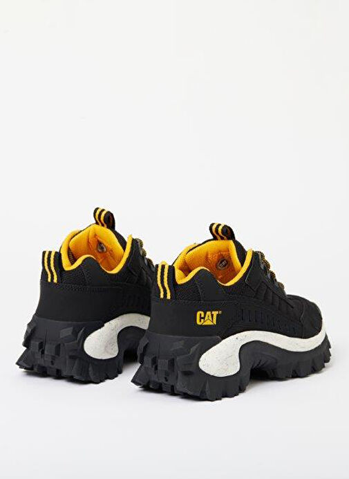 Caterpillar Siyah-Sarı Kadın Deri Sneaker 013G100955 - Görsel 8
