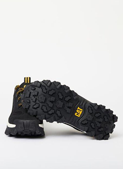 Caterpillar Siyah-Sarı Kadın Deri Sneaker 013G100955 - Görsel 9
