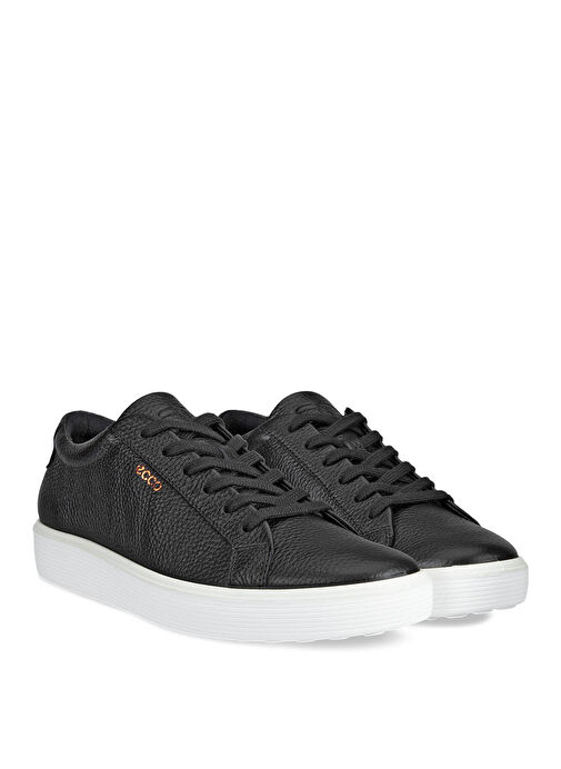Ecco Siyah Kadın Deri Sneaker ECCO Soft 60 W Black - Görsel 4