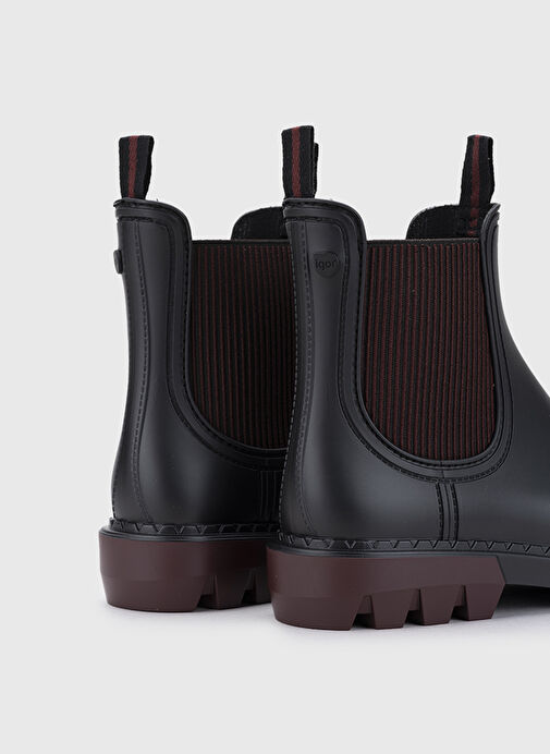 Igor Siyah - Bordo Kadın Bot W10317 - Görsel 5
