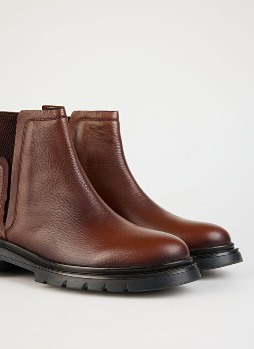 Bulldozer Bulldozer Taba Kadın Deri Bot BUL-250625 | Boyner Taba - 6. görsel