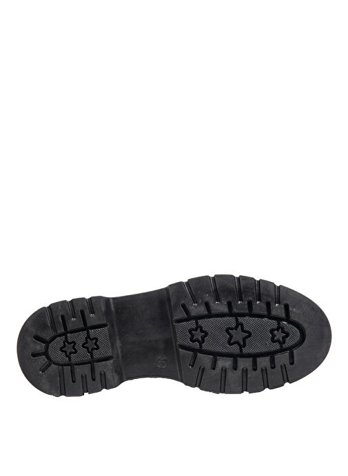 Bulldozer Siyah Kadın Deri Bot BUL-250625 - Görsel 5