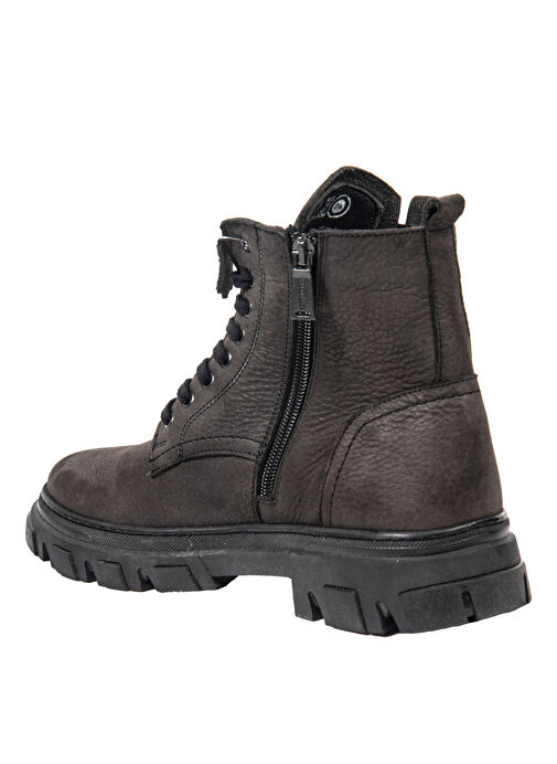 Bulldozer Antrasit Erkek Deri Bot BUL-250005 - Görsel 4
