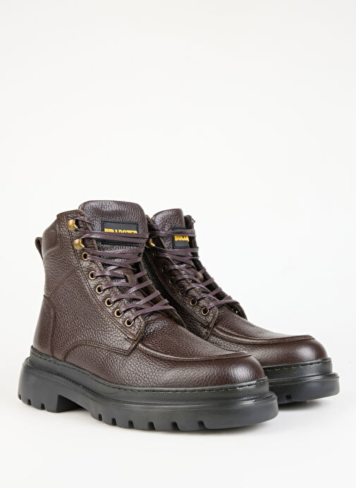 Bulldozer Kahverengi Erkek Deri Bot BUL-240109 - Görsel 3