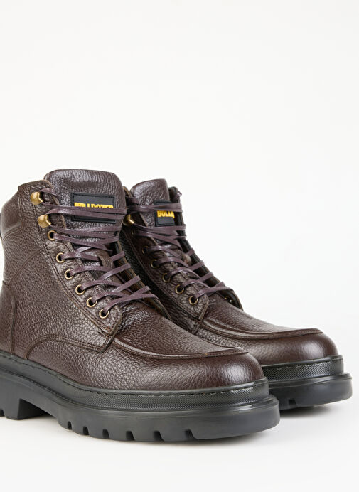 Bulldozer Kahverengi Erkek Deri Bot BUL-240109 - Görsel 6
