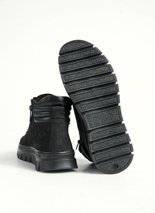 Bulldozer Siyah Erkek Deri Bot BUL-250111 - Görsel 5