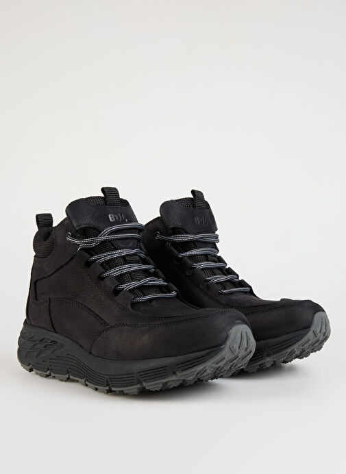 Bulldozer Siyah Erkek Deri Bot BUL-250058 - Görsel 3