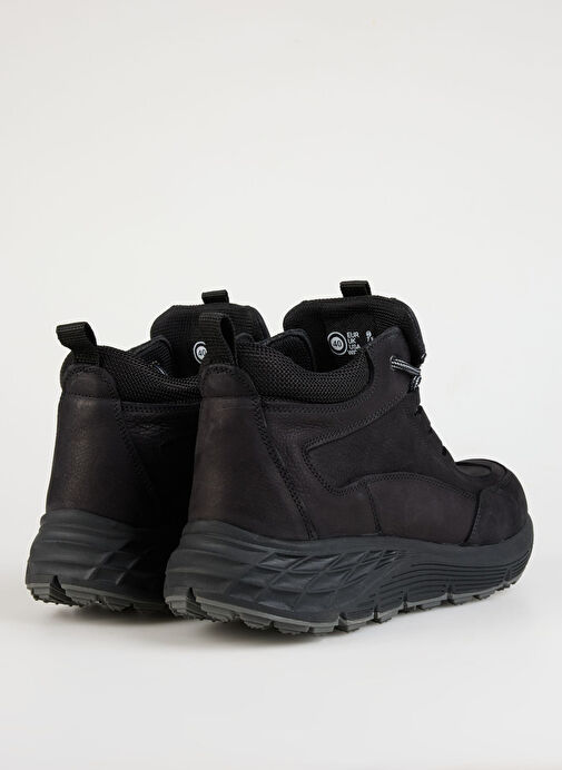 Bulldozer Siyah Erkek Deri Bot BUL-250058 - Görsel 4