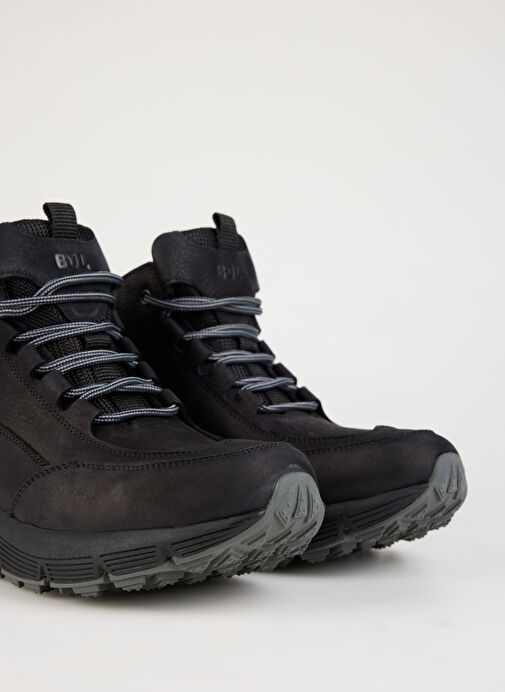 Bulldozer Siyah Erkek Deri Bot BUL-250058 - Görsel 6