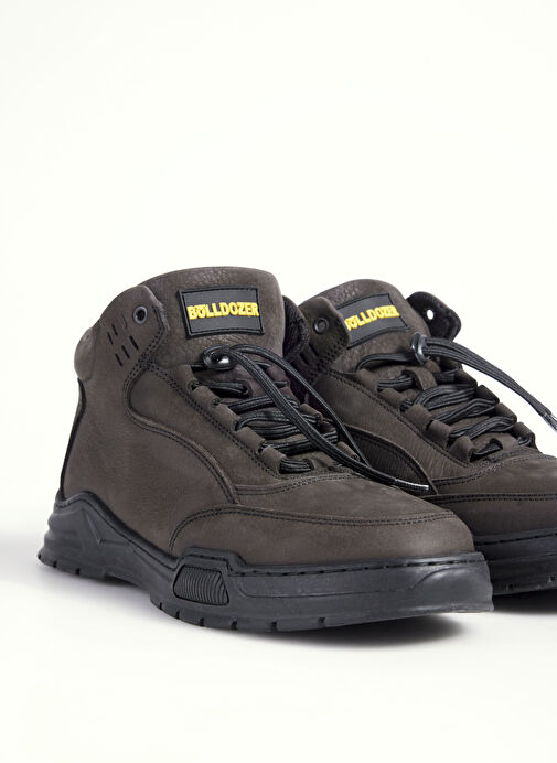Bulldozer Bulldozer Antrasit Erkek Deri Bot BUL-240028 Klasik Ayakkabı | Boyner Antrasit - 3. görsel