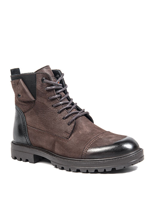 Bulldozer Kahverengi-Siyah Erkek Deri Bot BUL-250137 - Görsel 3