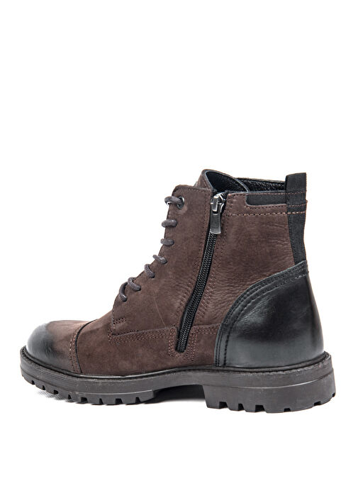 Bulldozer Kahverengi-Siyah Erkek Deri Bot BUL-250137 - Görsel 4