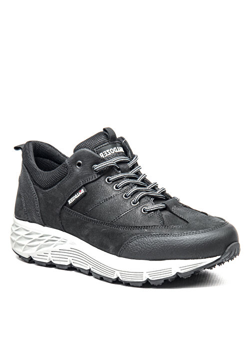 Bulldozer Siyah Erkek Deri Günlük Ayakkabı BUL-250069 - Görsel 3