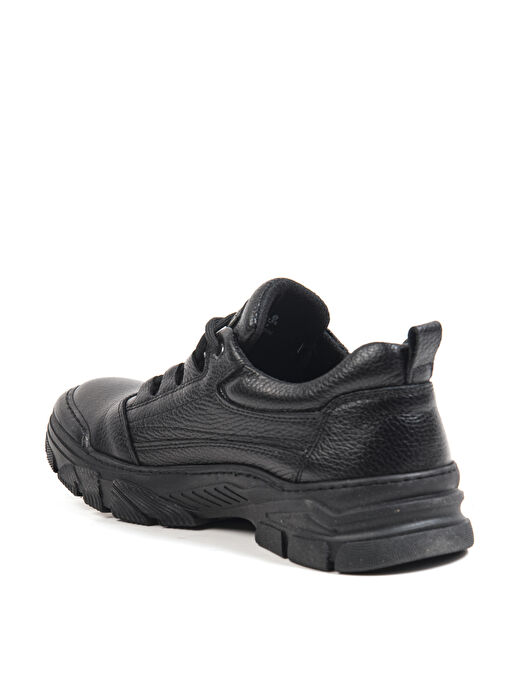 Bulldozer Siyah Erkek Deri Günlük Ayakkabı BUL-240040 - Görsel 4