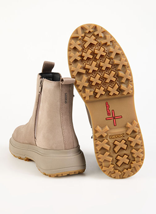 Geox Taupe Kadın Deri Bot D46XMD00022C6029 - Görsel 6