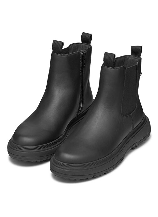 Geox Siyah Kadın Deri Bot D46XMD00085C9999 - Görsel 6