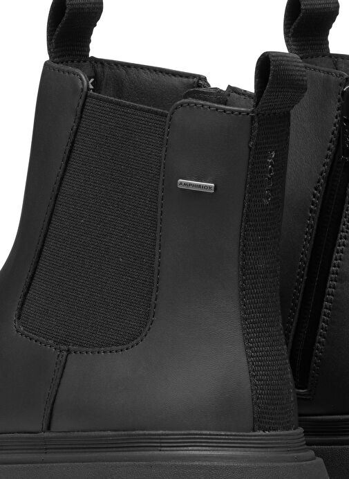 Geox Siyah Kadın Deri Bot D46XMD00085C9999 - Görsel 10