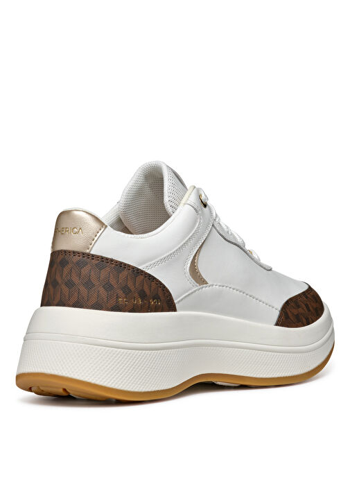 Geox Beyaz Kadın Sneaker D46WTD08504C0356 - Görsel 5
