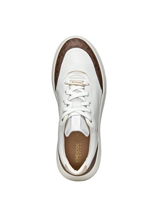 Geox Beyaz Kadın Sneaker D46WTD08504C0356 - Görsel 6
