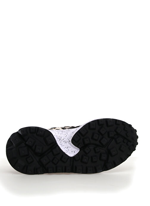 Flower Mountain Siyah-Beyaz Kadın Nubuk Sneaker 1N20 - [001-2017822-13] - Görsel 6