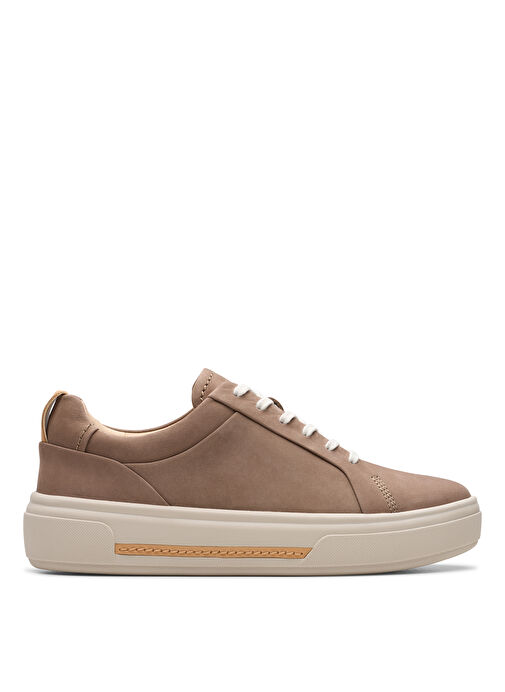 Clarks Bej Kadın Nubuk Sneaker 26179121 - Görsel 2