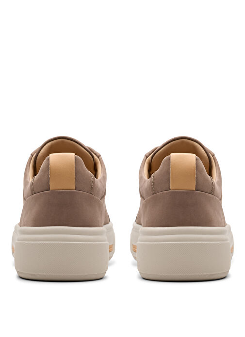 Clarks Bej Kadın Nubuk Sneaker 26179121 - Görsel 7