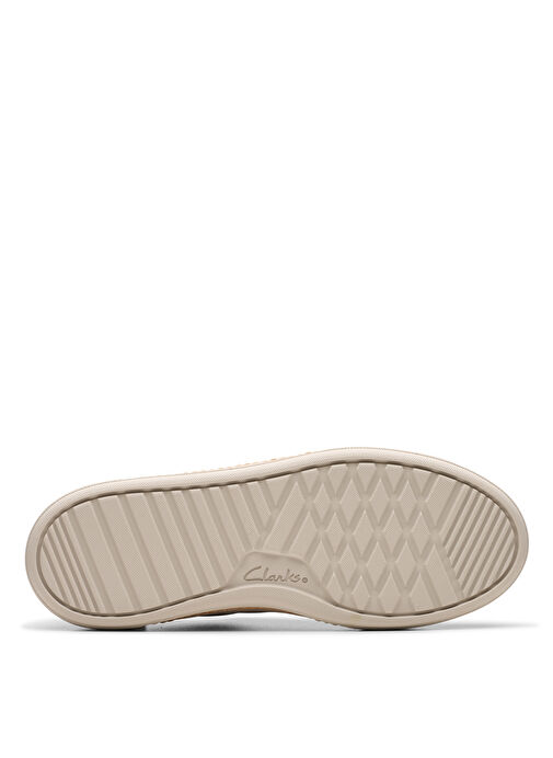Clarks Bej Kadın Nubuk Sneaker 26179121 - Görsel 8