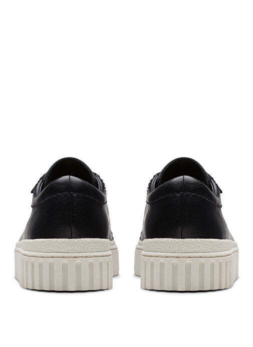 Clarks Siyah Kadın Deri Sneaker 26176436 - Görsel 6