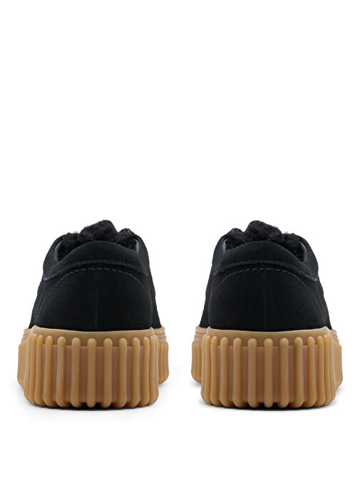 Clarks Siyah Kadın Süet Loafer 26179110 - Görsel 7