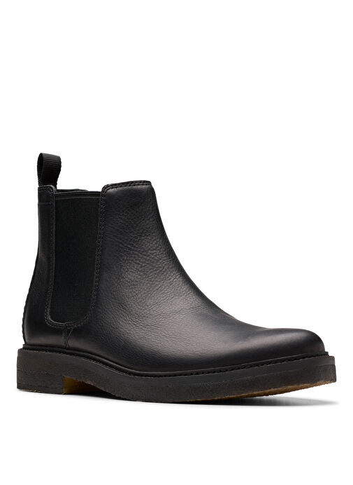 Clarks Siyah Erkek Deri Bot Clarkdale Easy - Görsel 4