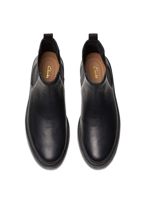Clarks Siyah Erkek Deri Bot Clarkdale Easy - Görsel 6