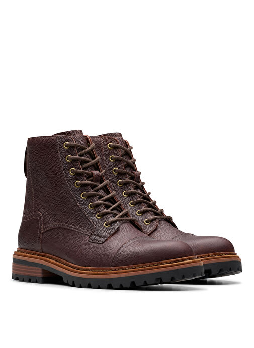 Clarks Kahverengi Erkek Deri Bot Clarkridge Hi - Görsel 5
