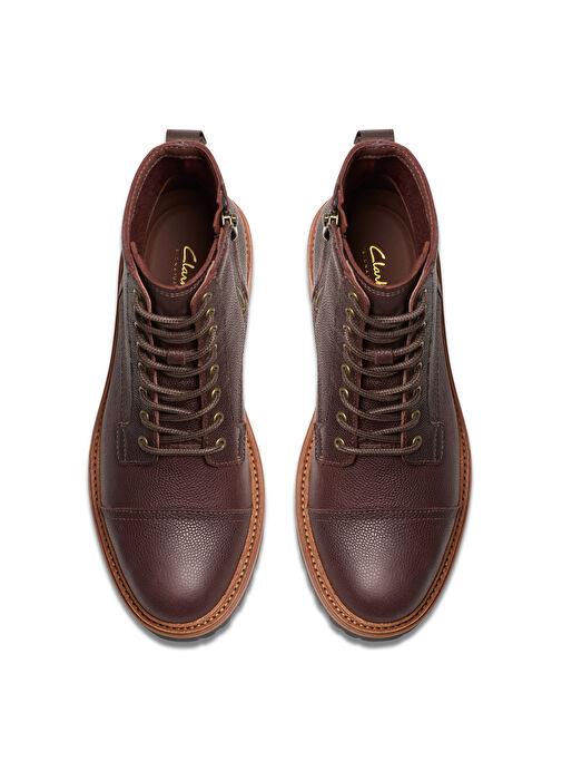 Clarks Kahverengi Erkek Deri Bot Clarkridge Hi - Görsel 6