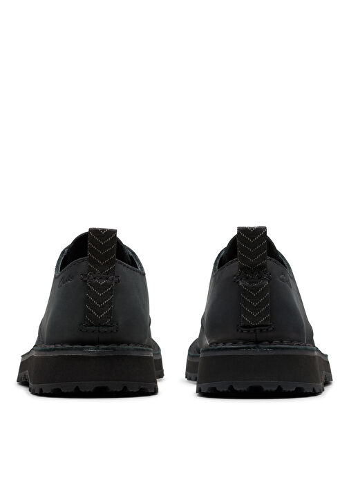 Clarks Siyah Erkek Deri Günlük Ayakkabı Solsbury Lace - Görsel 7