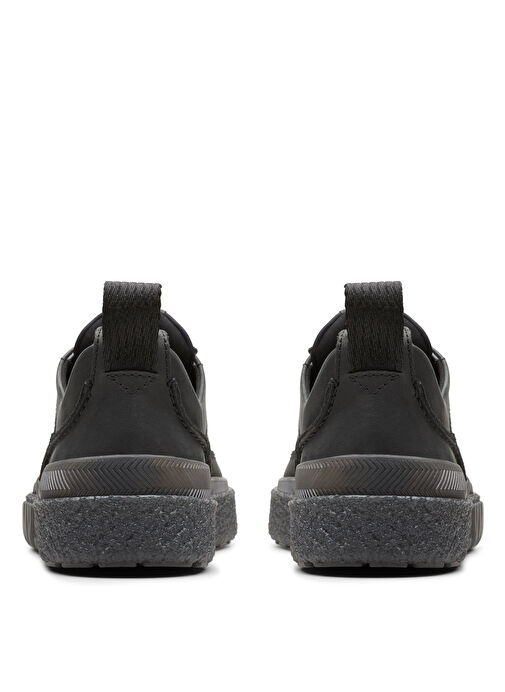 Clarks Siyah Erkek Nubuk Sneaker Somerset Lace - Görsel 7